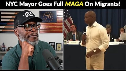 NYC MAYOR ERIC ADAMS GOES FULL "MAGA REPUBLICAN" ON MIGRANT CRISIS!