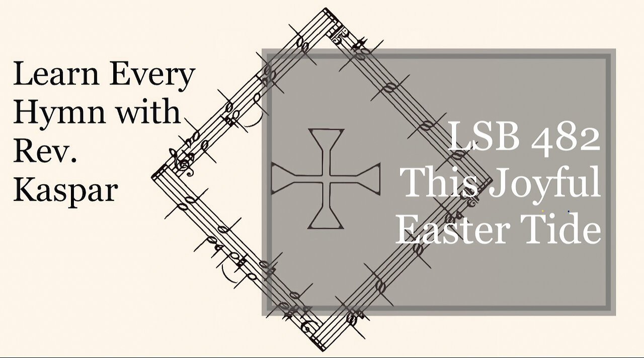 LSB 482 This Joyful Eastertide ( Lutheran Service Book )