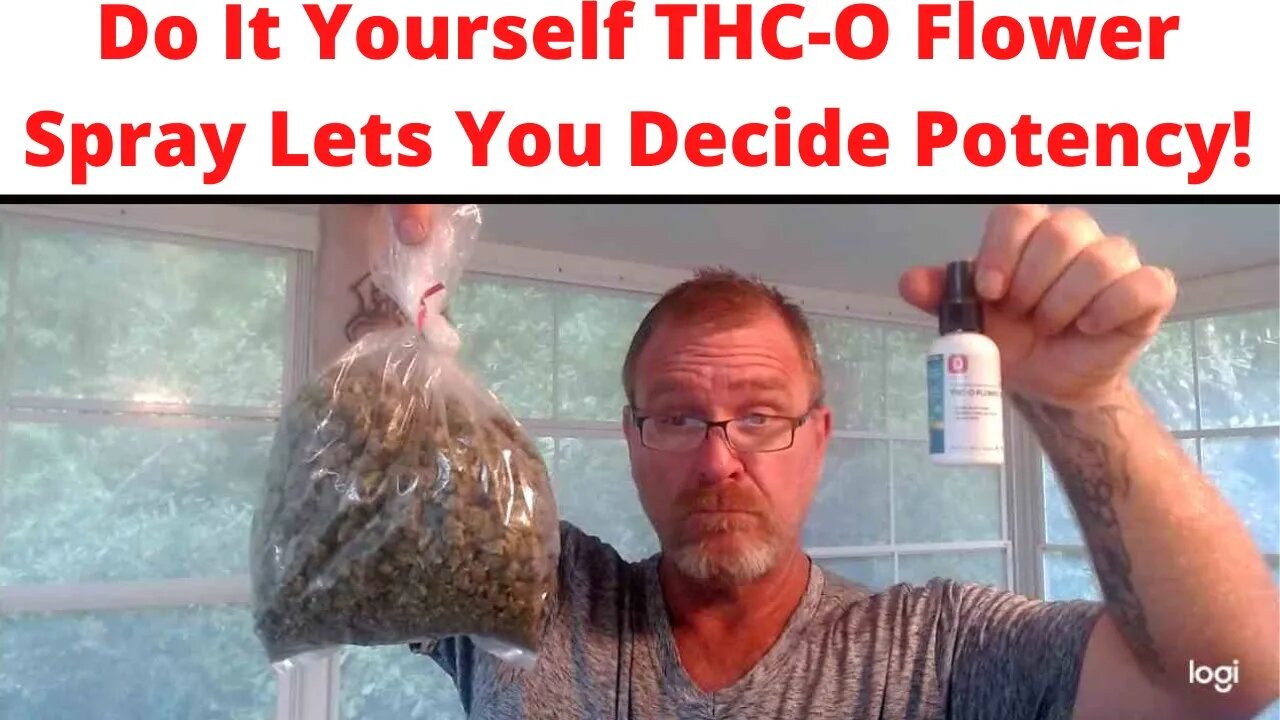 Do It Yourself THC-O Flower Spray Lets You Decide Potency!