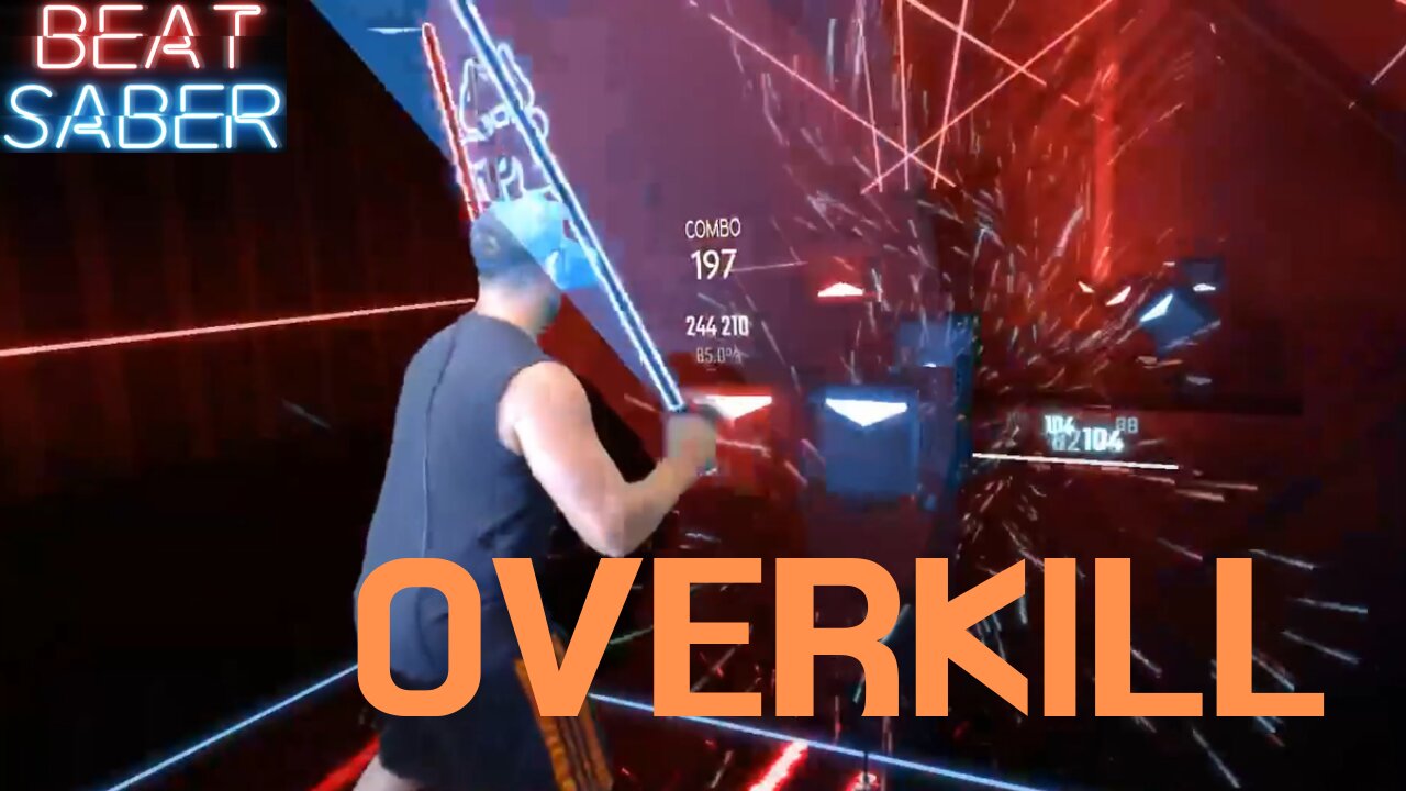 Beat Saber || Overkill - Riot || Expert+ Mixed Reality