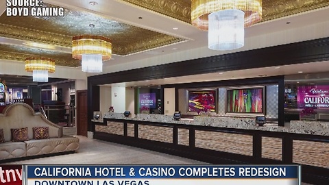 California hotel-casino completes sweeping redesign