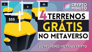 COMO COMPRAR 4 TERRENOS TOTALMENTE DE GRAÇA NO METAVERSO - HOJE - CRYPTO MINUTO MEMBROS