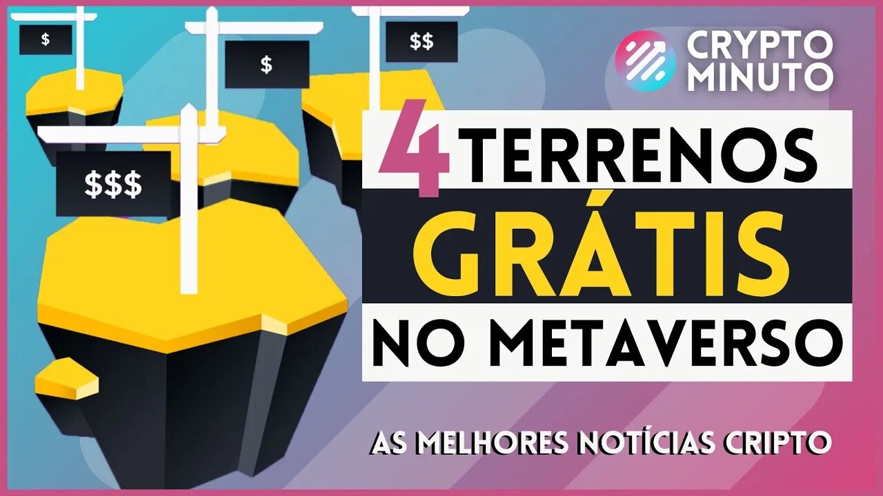 COMO COMPRAR 4 TERRENOS TOTALMENTE DE GRAÇA NO METAVERSO - HOJE - CRYPTO MINUTO MEMBROS