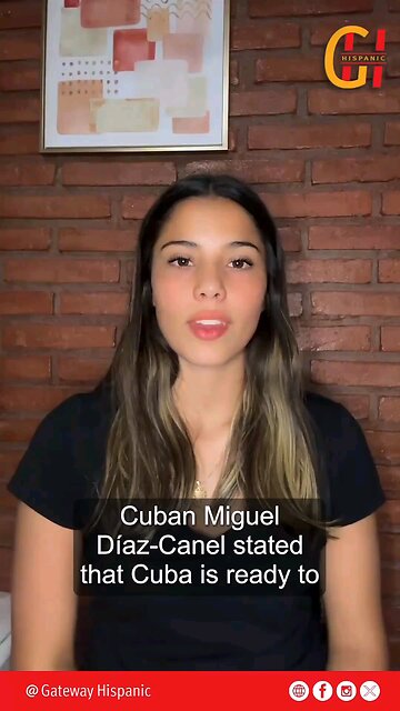 El Tirano Díaz Canel, afirma que el Cuba está "preparada" para enfrentar un segundo mandato de Trump