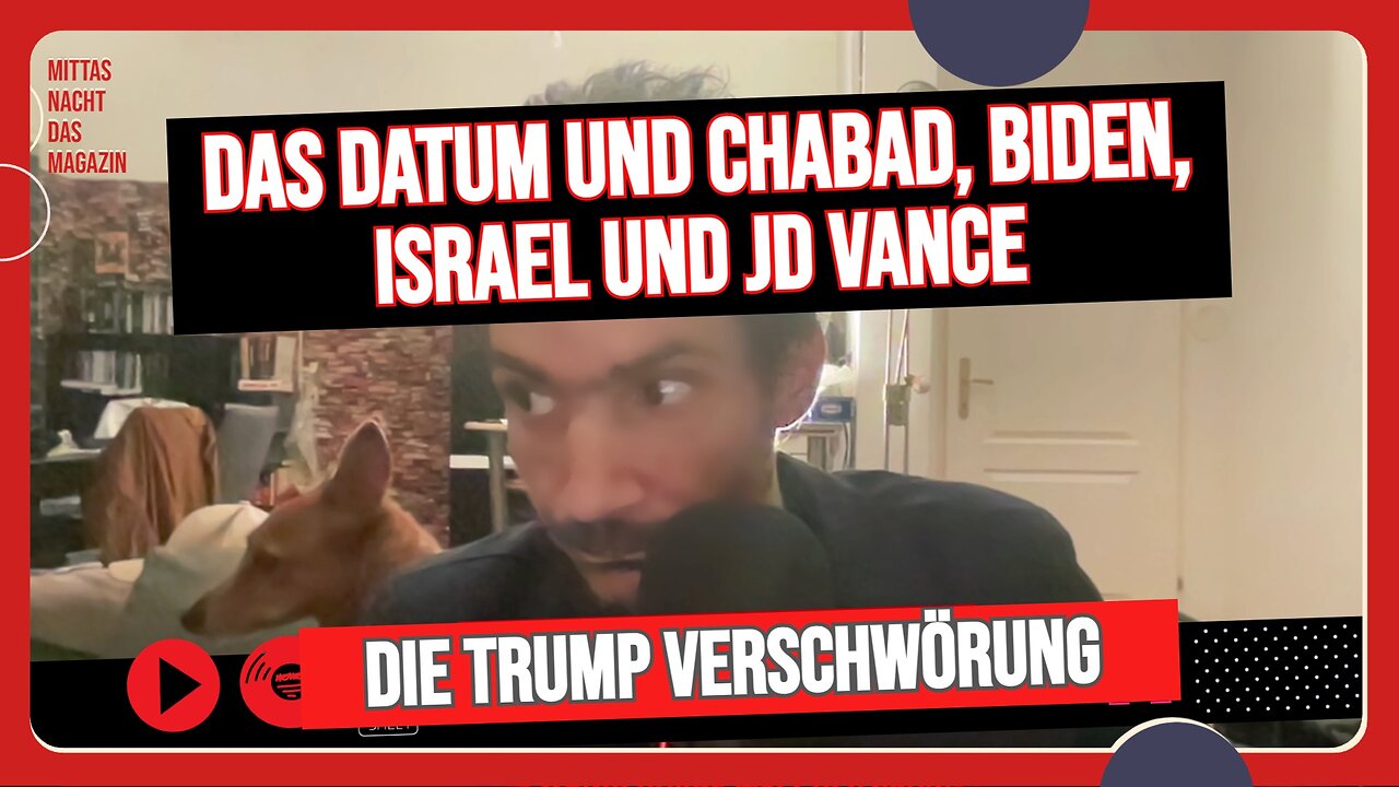 MITTAS-NACHT-MAGAZIN 05 Snippet: Das Datum und Chabad, Biden, Israel und JD Vance