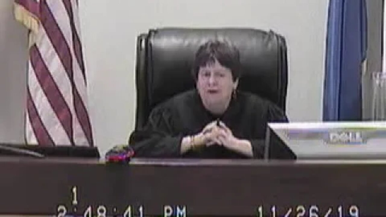 Keren Sangalaza before Clark County Senior Judge Nancy Becker in Family Court 5-8