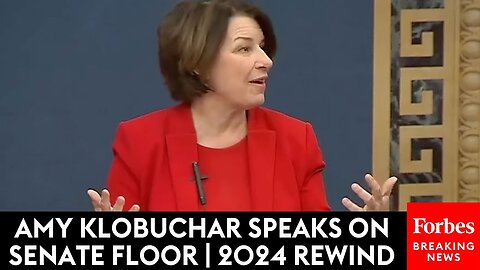 'Are We Going To Do What's Right': Amy Klobuchar Defends Dem Values On Senate Floor | 2024 Rewind