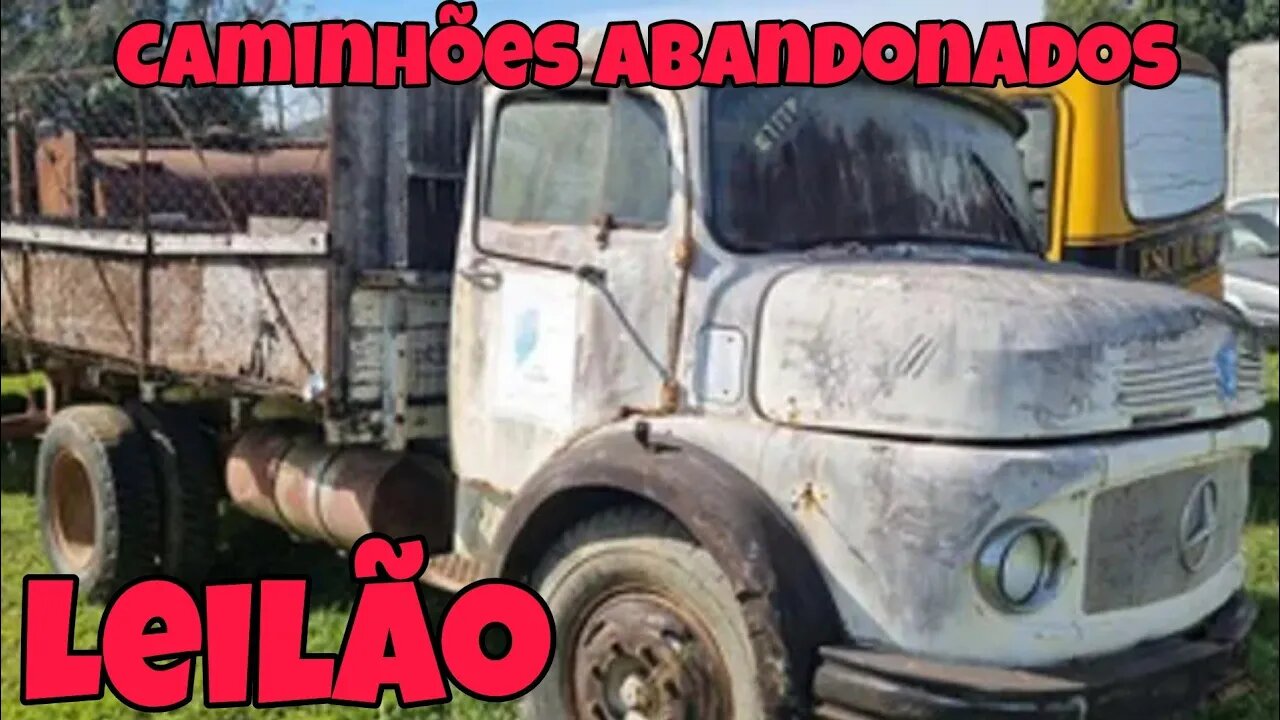 Ep.09 🚚 Leilão de Caminhões Abandonados