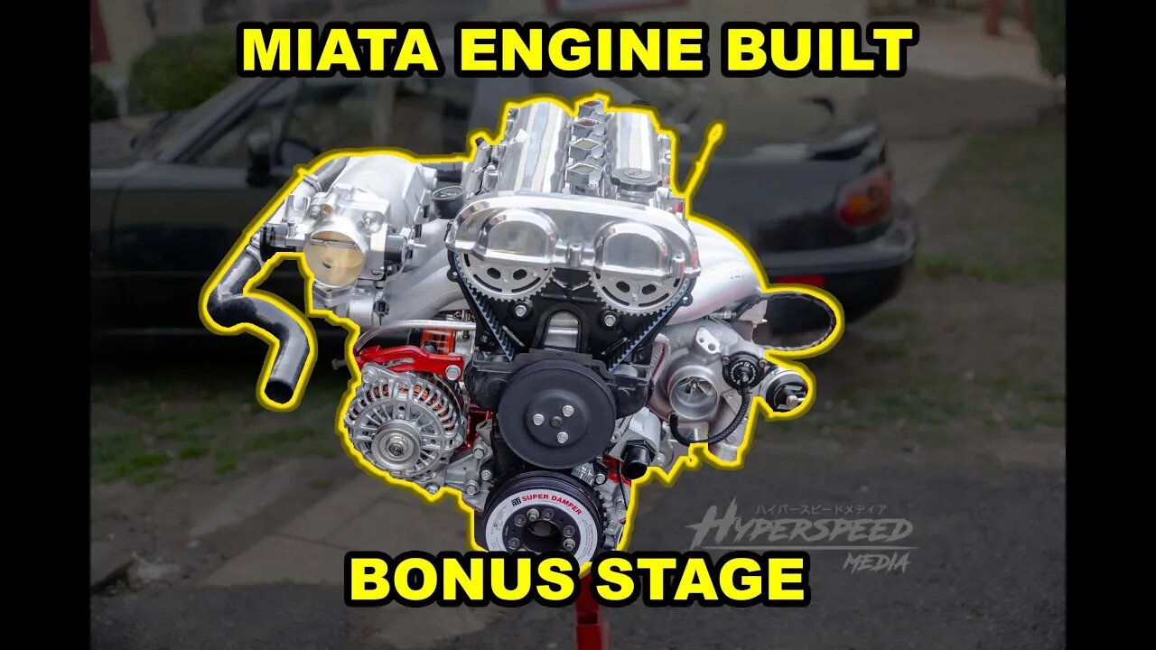 Mazda Miata MX-5 - Midnite Runner - 019 - Engine Build (Bonus stage 1+) #miata #engine #build #turbo