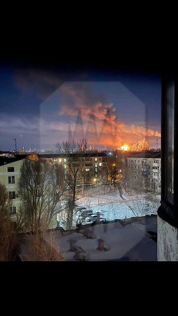 🔥Another oil refinery in Russia is on fire