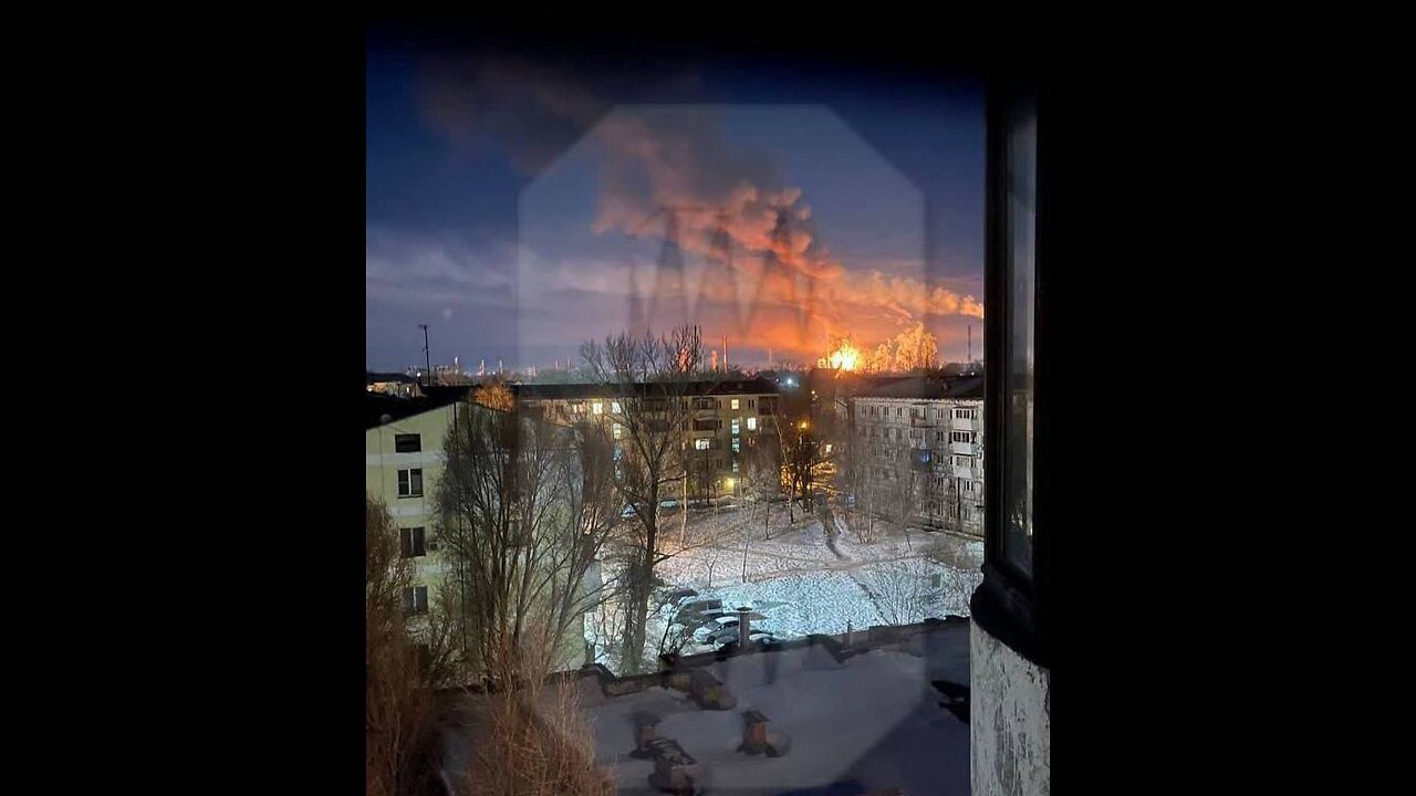 đŸ”¥Another oil refinery in Russia is on fire