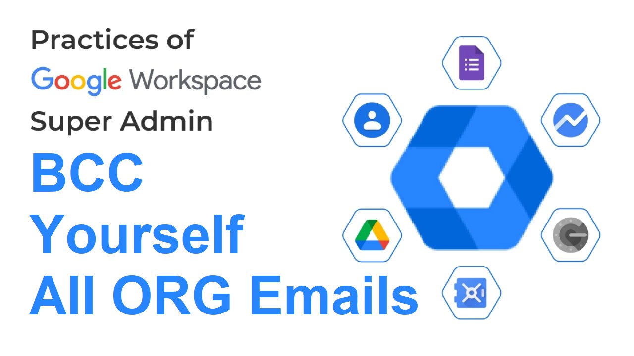 How to Get BCC Copy of All Company Emails in Google Workspace | Google Admin FAQ | Google Admin Tips