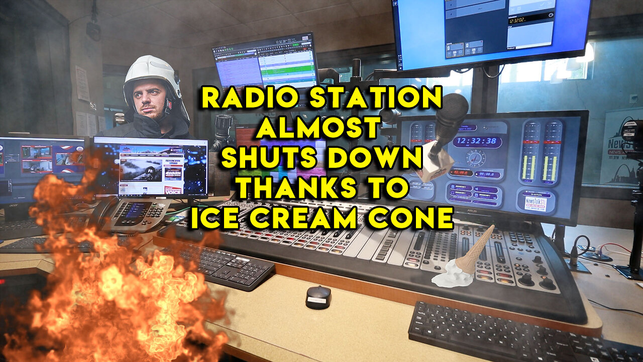 Radio Station Almost Shuts Down Thanks to Ice Cream Cone