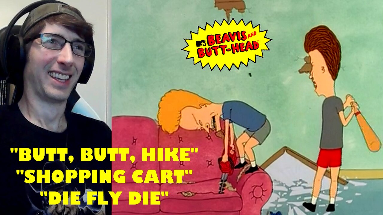 Beavis & Butt-Head (1997) Reaction | Season 7 Ep 28/31/33 Butt, Butt, Hike/Shopping Cart/Die Fly Die [MTV Series]