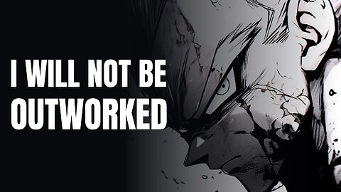 I WILL NOT BE OUTWORKED | VEGETA MOTIVATIONAL | 2WEI - GANGSTA'S PARADISE