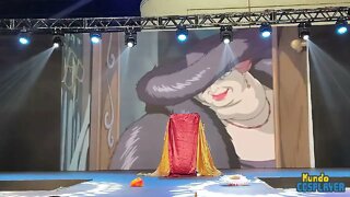Apresentação Cosplay de Sophie do filme O Castelo Animado na Seletiva do CWM no Anime Friends 2022