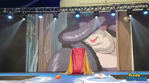 Apresentação Cosplay de Sophie do filme O Castelo Animado na Seletiva do CWM no Anime Friends 2022