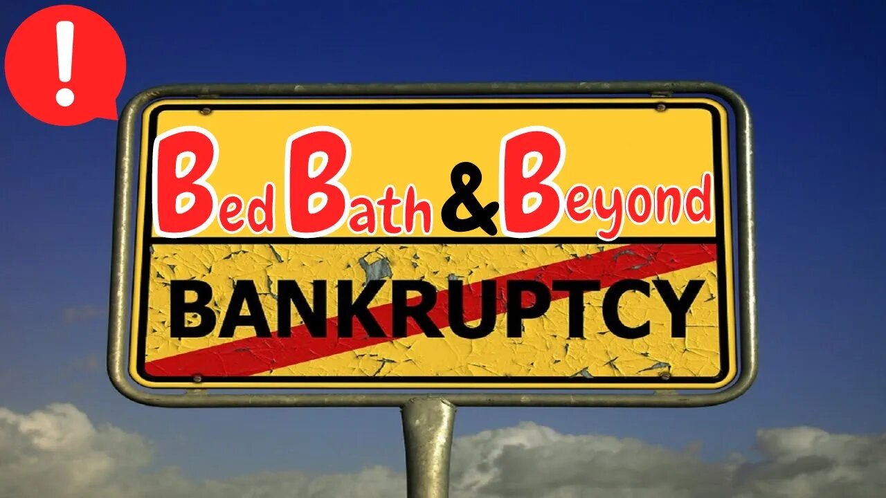 BBBY Stock Bed Bath & Beyond | Bankruptcy Officially Filed | Will We see A Run off This News?