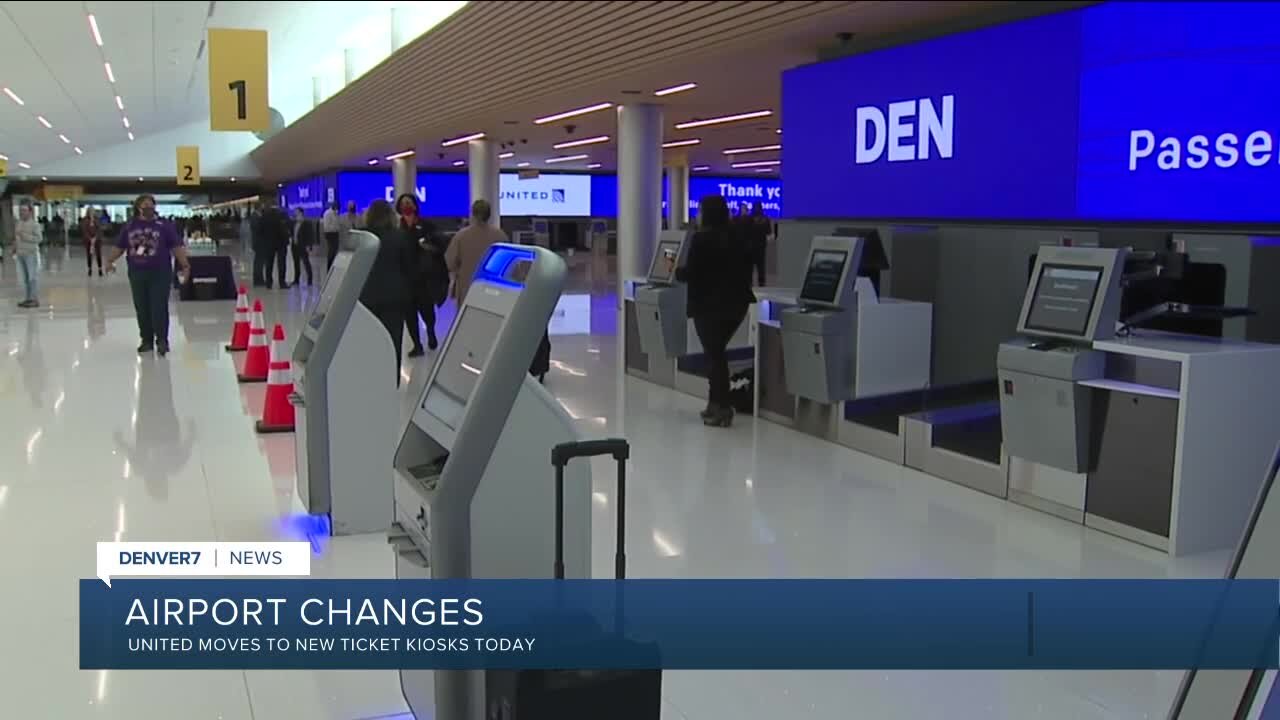 United's new ticket kiosks opening at DIA