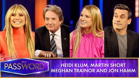 The Best of Password with Jon Hamm, Heidi Klum, Martin Short and Meghan Trainor