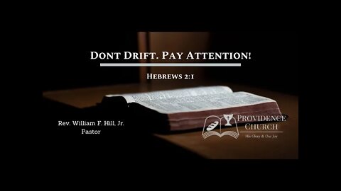 Don't Drift. Pay Attention!