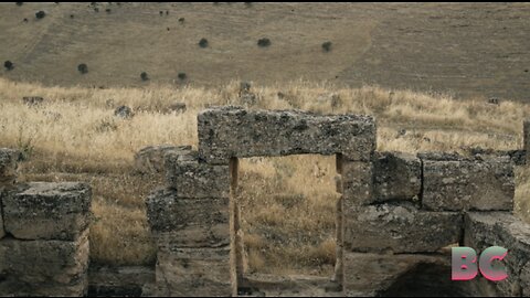 Archaeologists in Turkey have identified massive structures below a Roman-era castle