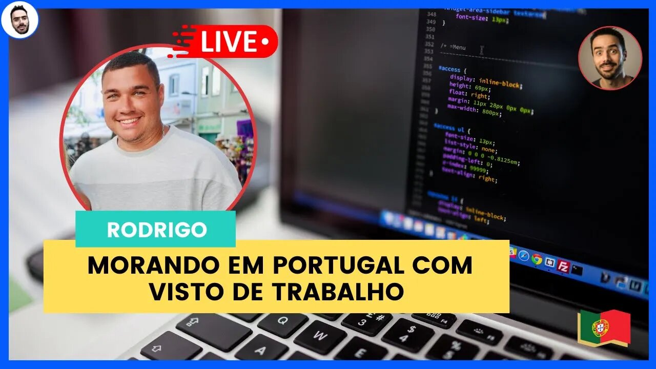 Morando em Portugal com visto de trabalho