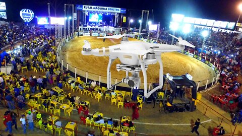 Um passeio aereo de drone pela arena da 32ª Expoalta 2022