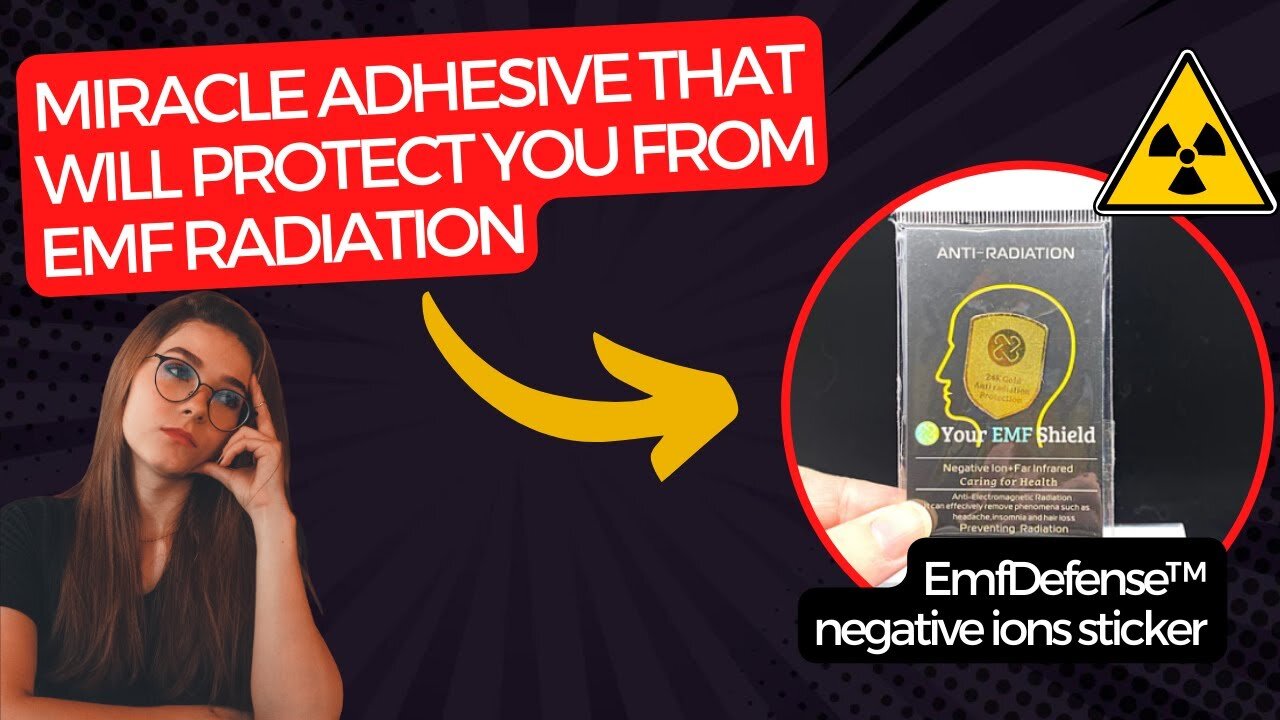 EMFDEFENSE™ Negative Ions Sticker