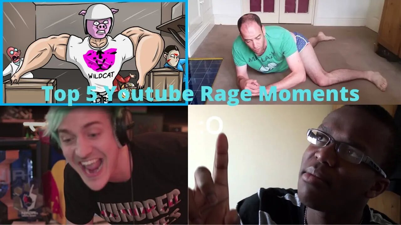 Top 5 YouTuber Rage Moments