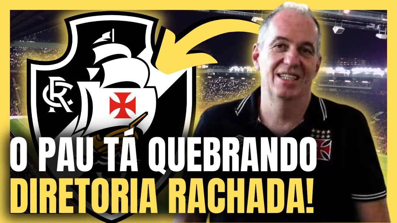 URGENTE SAIU AGORA BRIGAI NTERNA! DIRIGENTE FAZ TWITTER CRITICANDO! GESTÃO EXPLODE NOTÍCIAS DO VASCO