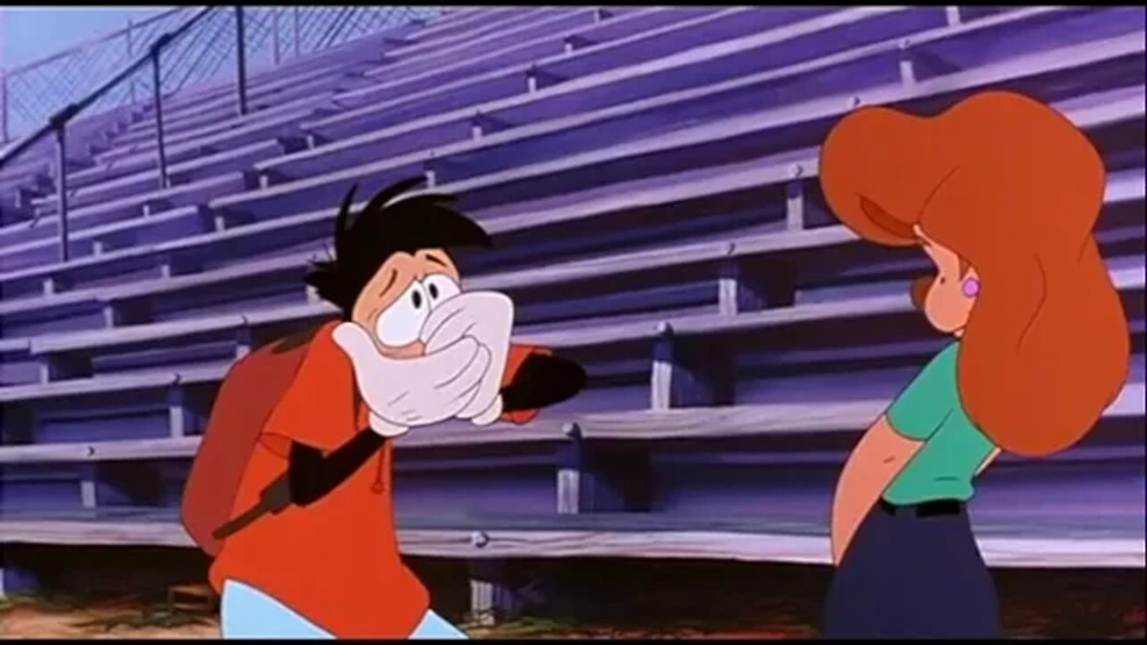 Max ahyucks while trying to flirt | A Goofy Movie