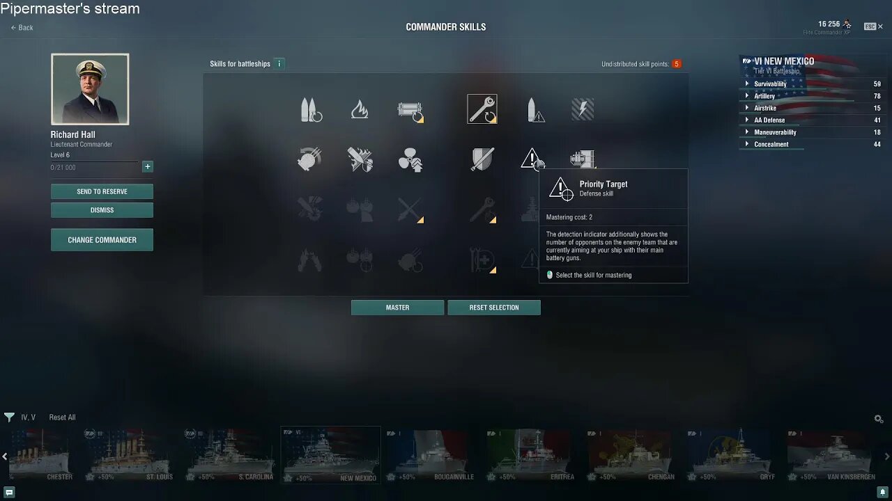 Pipermaster's Live broadcast World of Warships