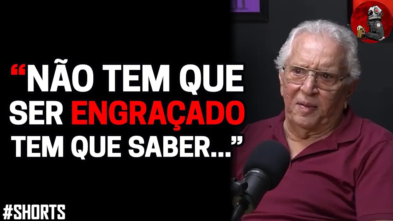 PARCERIA ENTRE COMEDIANTES com Carlos Alberto de Nóbrega | Planeta Podcast #shorts