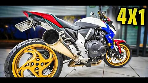 DEIXEI A CB1000 SÓ O CANO *4X1*