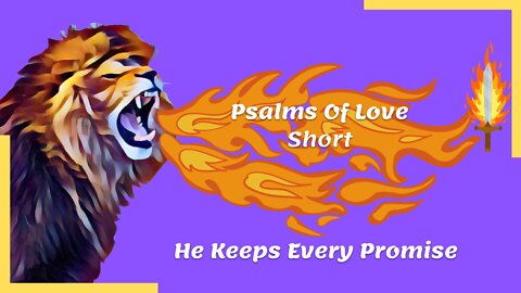 Psalm 146:5-7 | He Keeps Every Promise | Be Encouraged | Psalms Of Love | #shorts