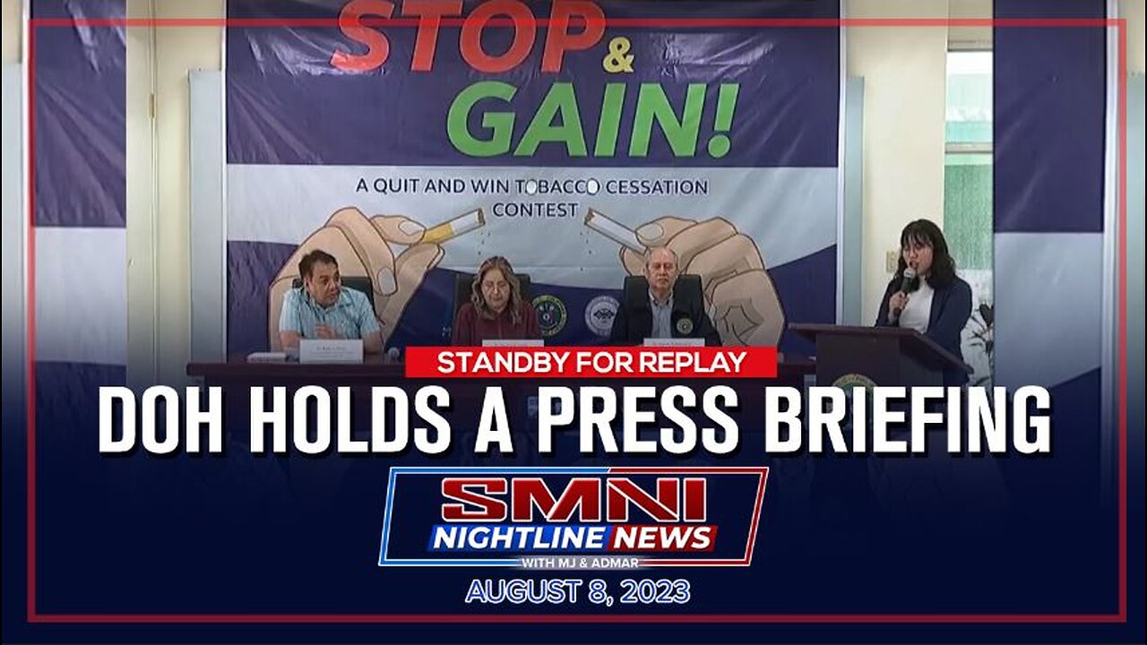 REPLAY: DOH holds media briefing | August 8, 2023