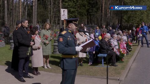 День Великой Победы в посёлке Песочный