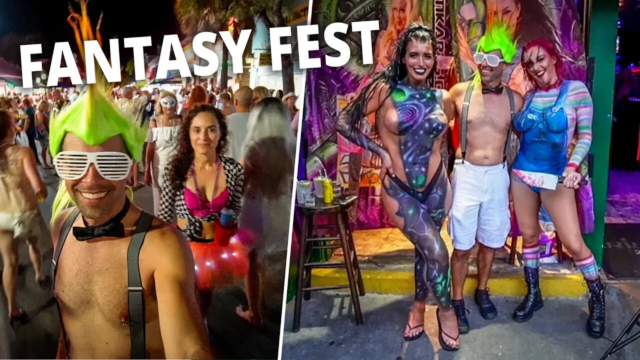 Wild Key West Fantasy Fest: Body Paint + Costumes + Festival 2021 | Key West, Florida