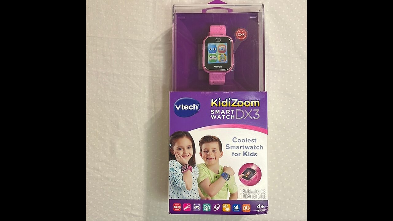 VTech Kidizoom Smartwatch DX, Pink