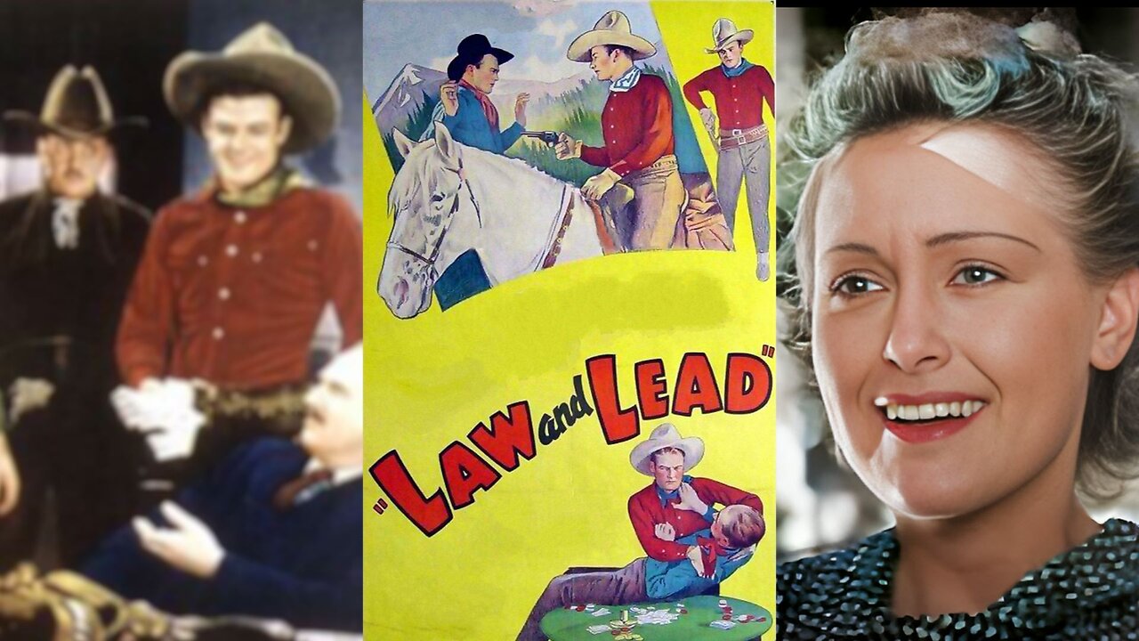 LAW AND LEAD (1936) Rex Bell, Hal Taliaferro & Harley Wood | Western | B&W