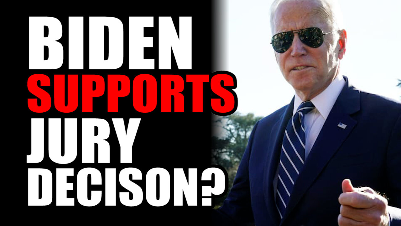 Biden 'Stands By' Jury Decision