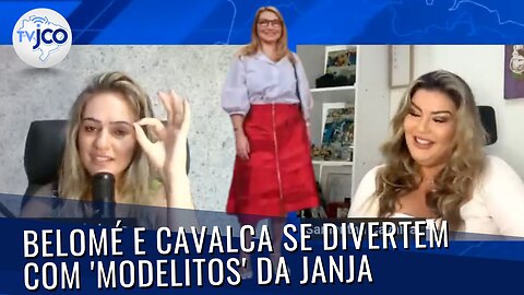 Comentaristas do Jornal da Noite se divertem ao analisar a 'moda' de Janja da Silva!