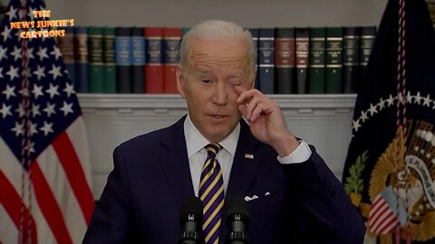 Biden: "Putin's.. hurting American families.. I'm going to.. minimize Putin's price hike here..."