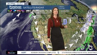 ABC 10News Pinpoint Weather with Meteorologist Megan Parry