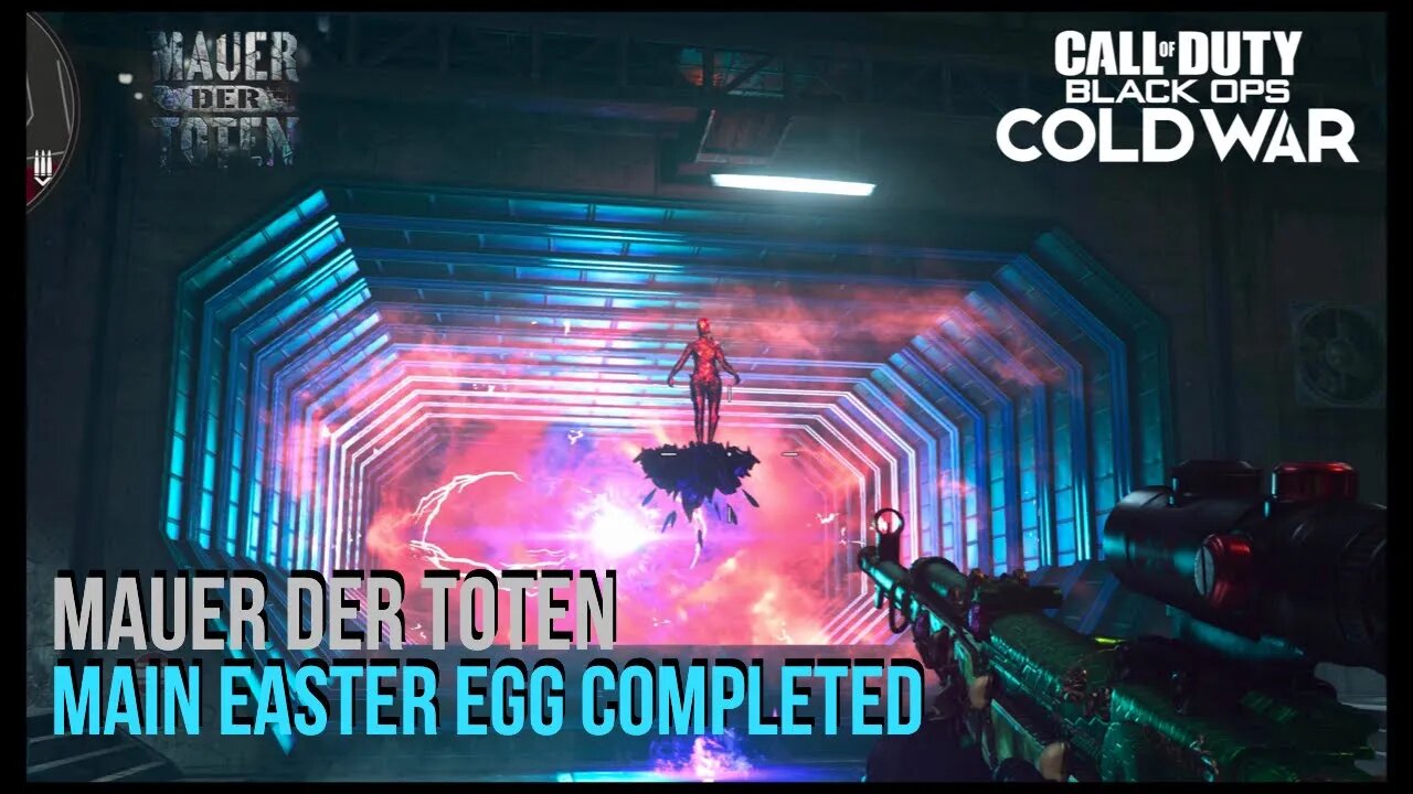 Black Ops Cold War Mauer Der Toten Easter Egg Completed / Boss Battle / PS5Share