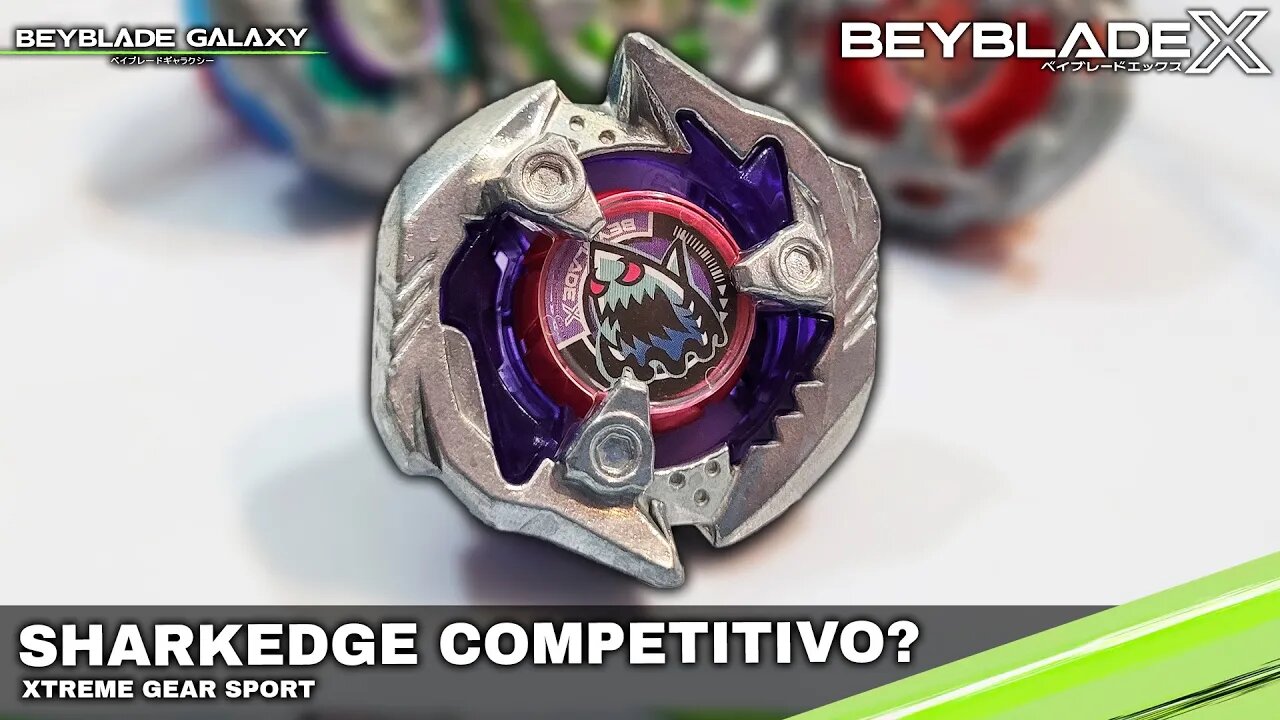 SHARKEDGE 3-60LF é competitivo? [Beyblade X ベイブレードX]