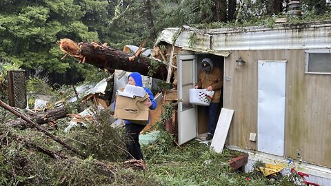 Threats From Northern California Storm Remain Even As Rain Moves Out