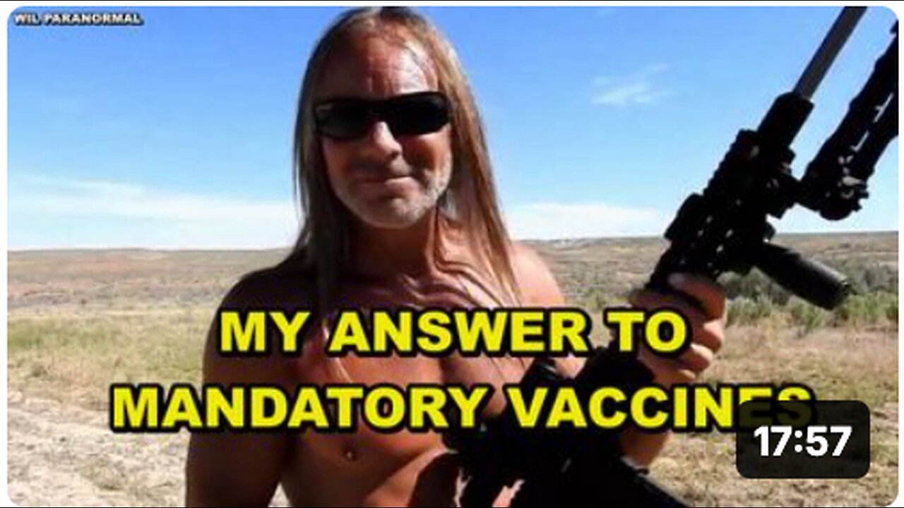 That's my answer to mandatory vaccines - Chemtrails and how they affect you