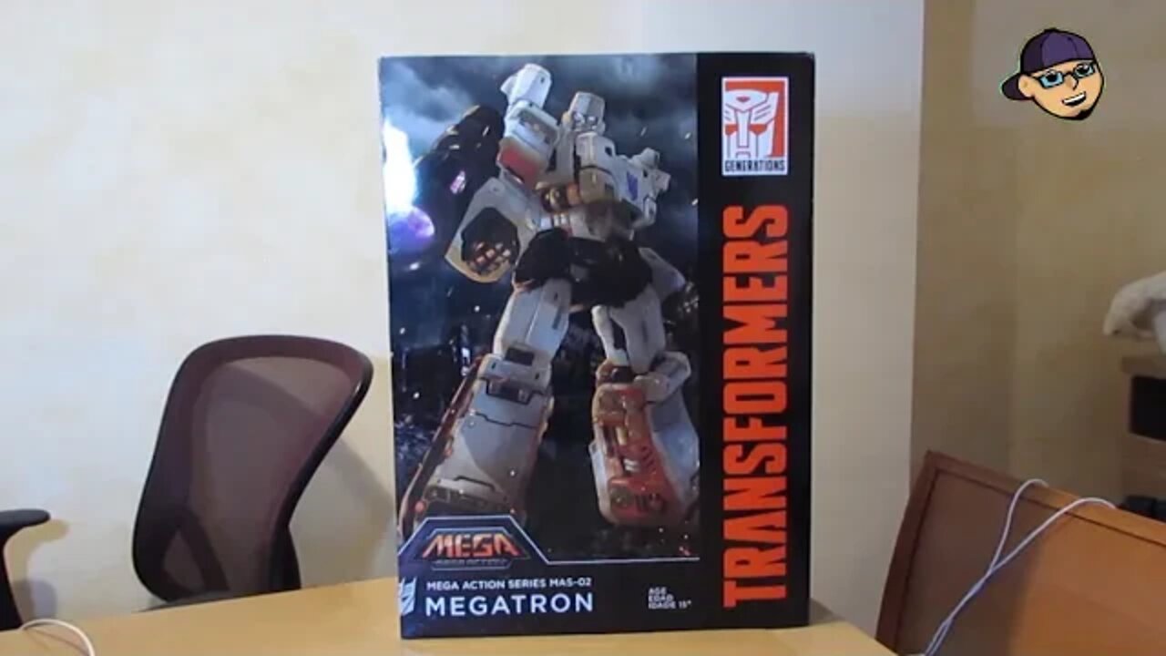 Transformers Megatron M.A.S.-02 Hasbro Unboxing